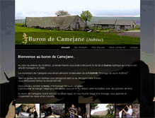 Tablet Screenshot of buron-en-aubrac.com